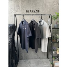 메종키츠네 노랑여우PK 하프카라4 (4color)