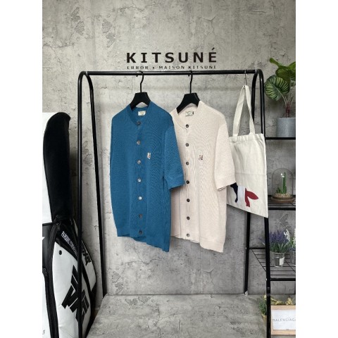 메종키츠네 아이스버튼가디건 (3color)