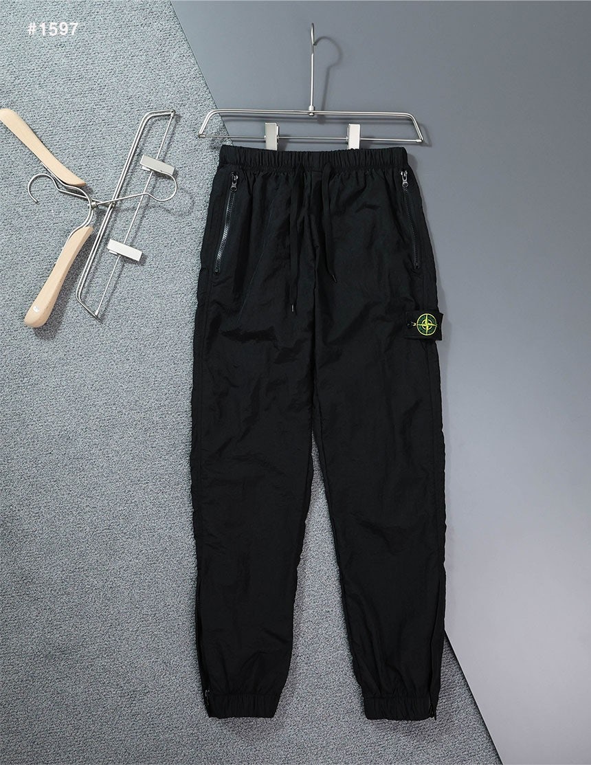 스톤아일랜드 와펜 메탈 나일론 베이직 조거팬츠 - 2 Color