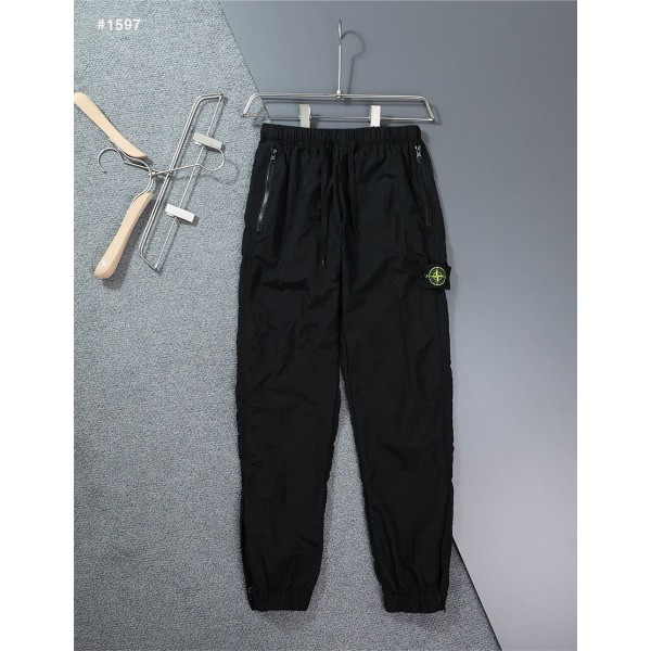 스톤아일랜드 와펜 메탈 나일론 베이직 조거팬츠 - 2 Color-레플리카 사이트 쇼핑몰