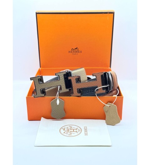 에르메스 입체 H 리버서블 벨트 3color