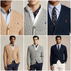 폴로 랄프로렌 코튼 케이블 니트 가디건 (3color)