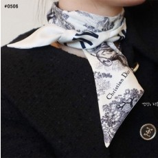 크리스찬 디올 여성 오블리크 미차 에니멀 방도 스카프 - 2 Color