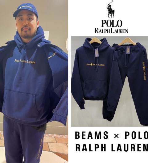 폴로 랄프로렌 X 빔즈 후드 팬츠 세트