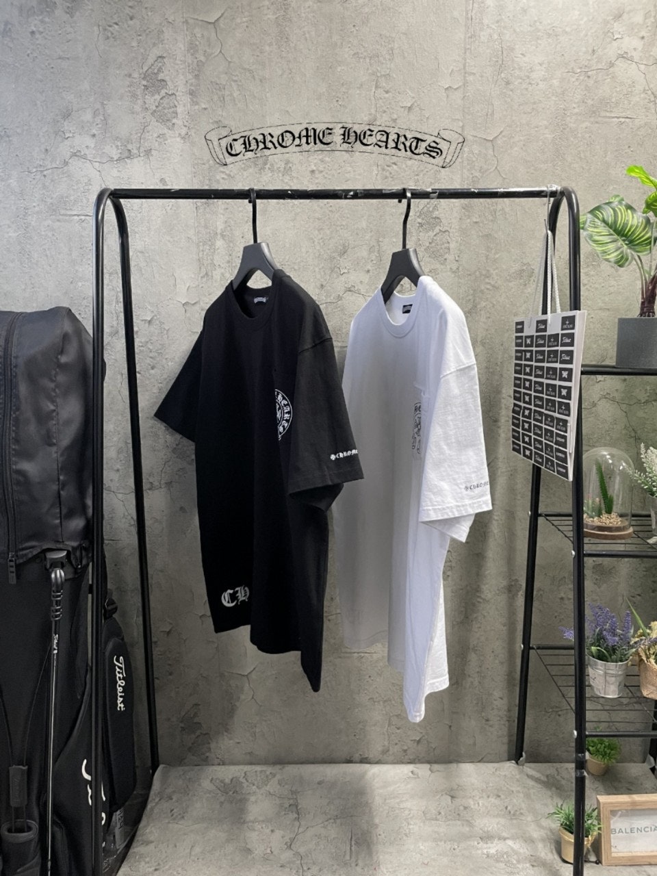 크롬하츠 프린팅 워싱티2 (2color)