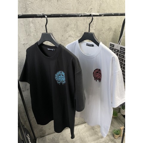 크롬하츠 컬러프린팅 워싱티3 (2color)