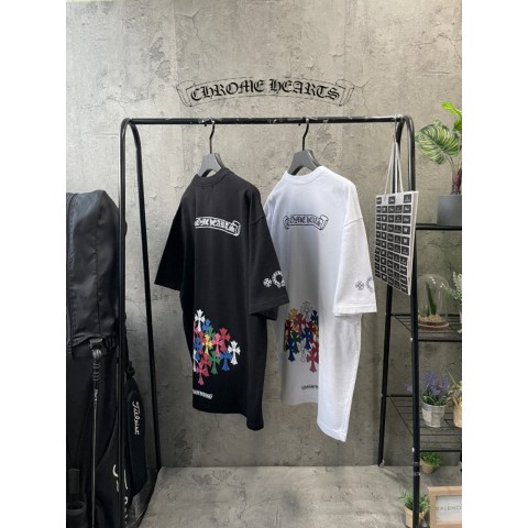 크롬하츠 커러프린팅 워싱티6 (2color)