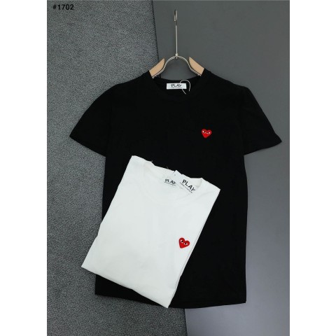 꼼데가르송 스몰 레드 하트 반팔티 - 2 Color