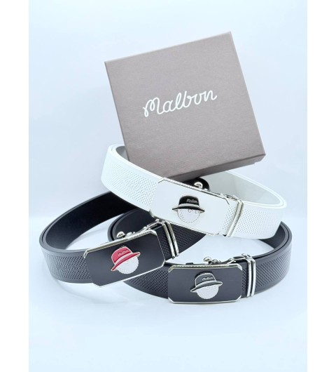 말본 라운딩 버킷 벨트 (3color)