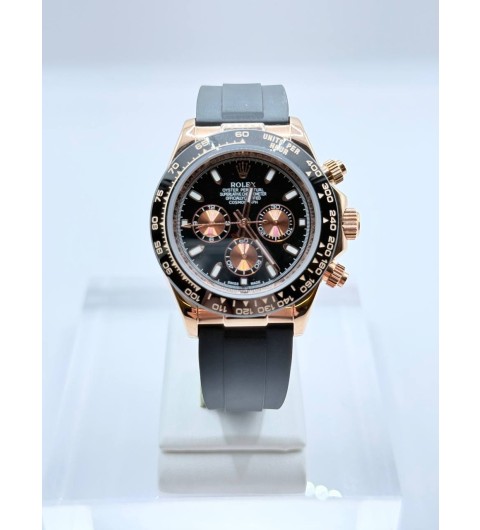 롤렉스 데이토나 블랙 다이얼 금통 러버밴드 (국내공장 AS가능)