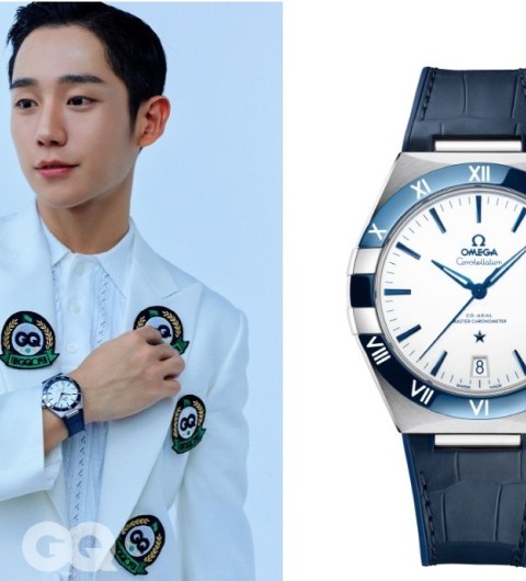 오메가 컨스텔레이션 코액시얼 마스터 화이트다이얼 (국내공장 AS가능)