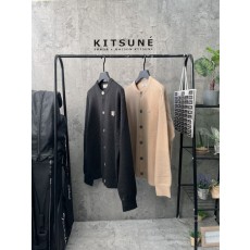 메종키츠네 라운드 가디건 2color