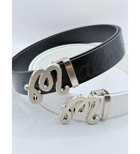 말본 스틸버킷 벨트 2color