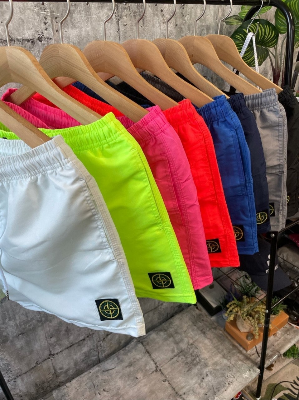 스톤아일랜드 옐로와팬 스윔 숏팬츠 20color