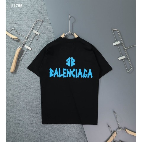 발렌시아가 BB 레터링 블럭 패치 반팔티 - 3 Color