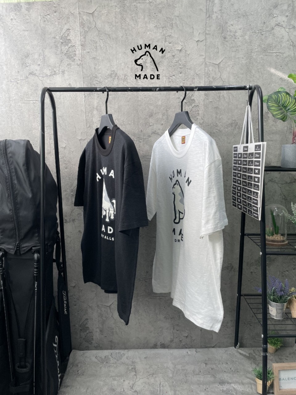 휴먼메이드 베어 하프티 2color