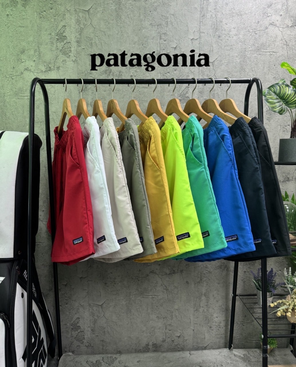 파타고니아 로고 하프팬츠 10color