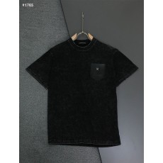 크롬하츠 가죽 포켓 반팔티