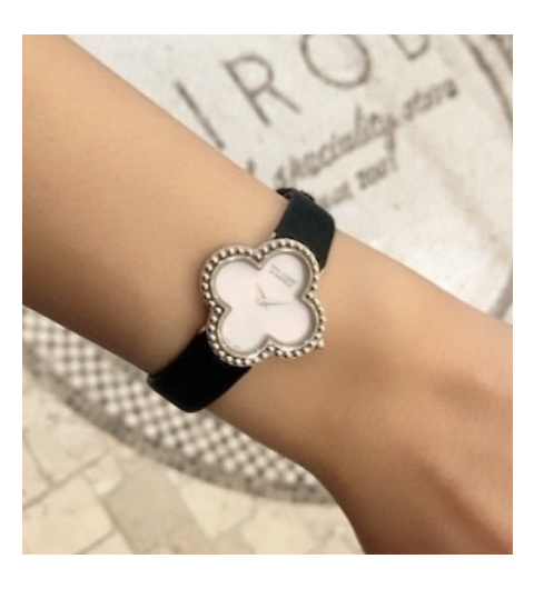 반클리프 아펠 알함브라 시계 화이트 (국내공장 AS가능)