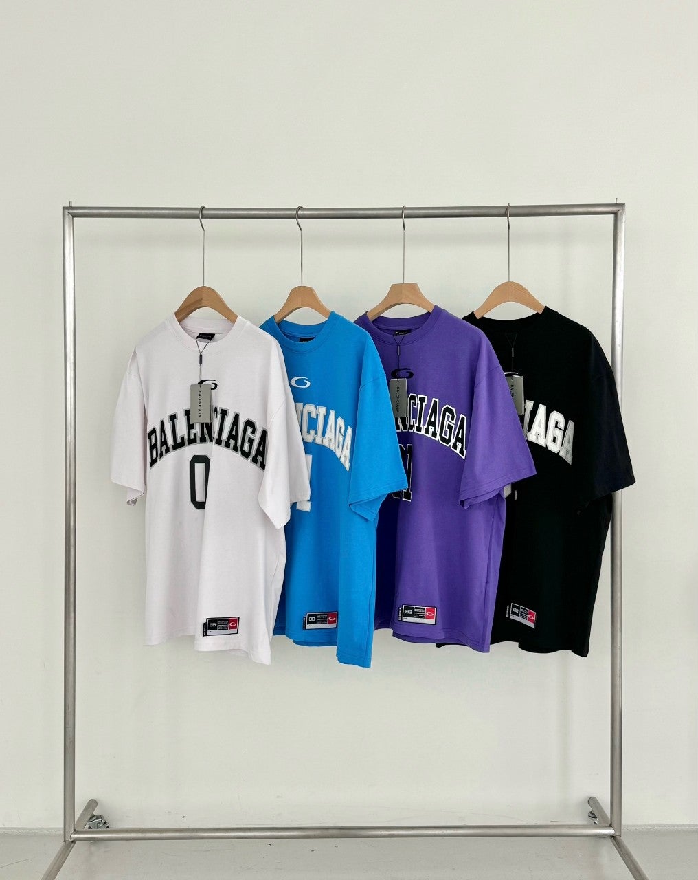 발렌시아가 바스켓볼 반팔티 - 4 Color
