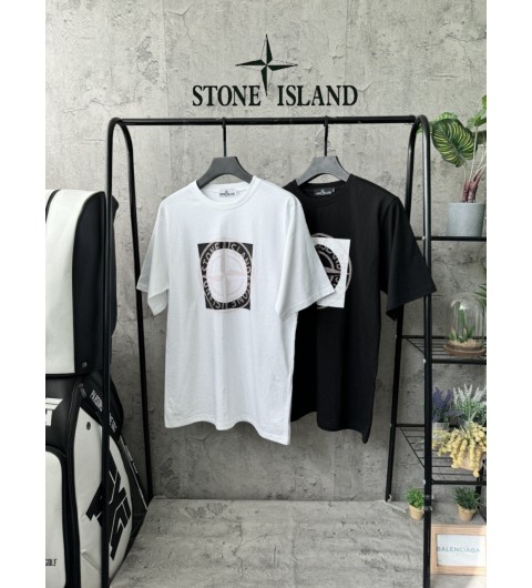 스톤아일랜드 사각컴퍼스 반팔티 (2color)