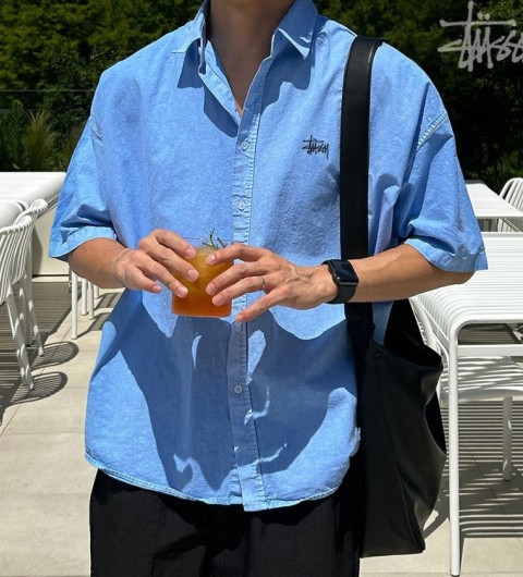 스투시 피그먼트 반팔 셔츠 (5color) -20308