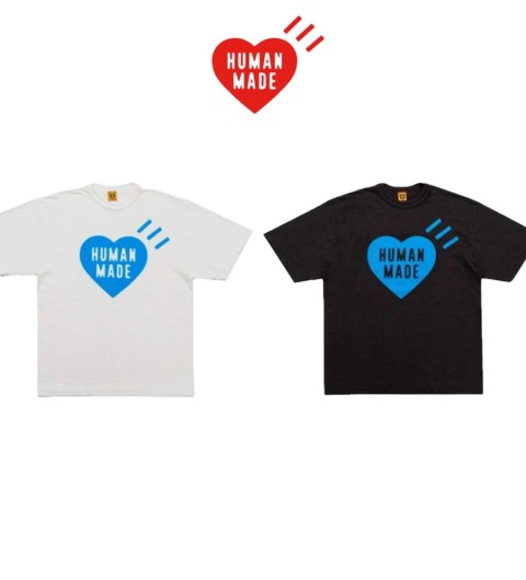 휴먼메이드 하트 반팔티 - 2 Color