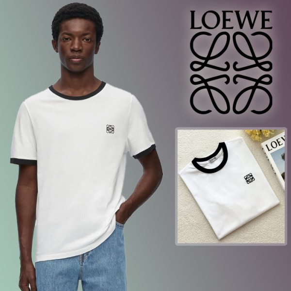 [LOEWE] 로에베 아나그램 코튼 클래식 핏 반팔 (2color)-레플리카 사이트 쇼핑몰