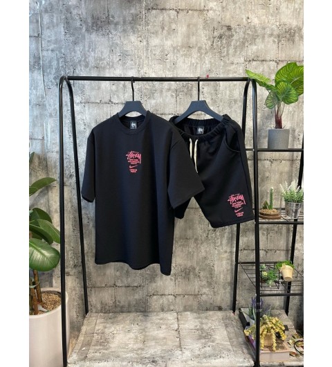 스투시 X 나이키 반팔 셋업 (3color)