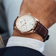 IWC 포르투기저 오토매틱 42 브라운 (국내공장 AS가능)