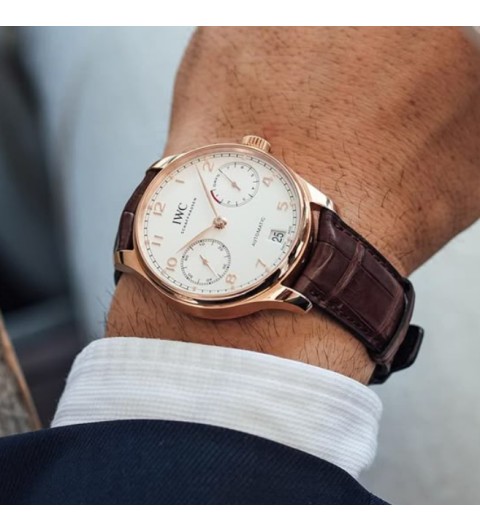 IWC 포르투기저 오토매틱 42 브라운 (국내공장 AS가능)