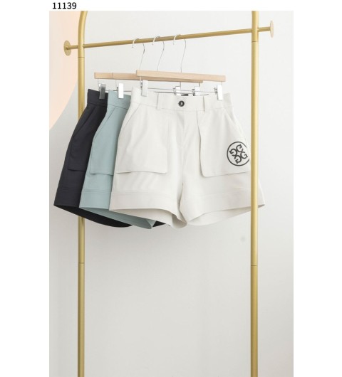지포어 여성 라인 포켓 클래식 숏 팬츠 - 3 Color