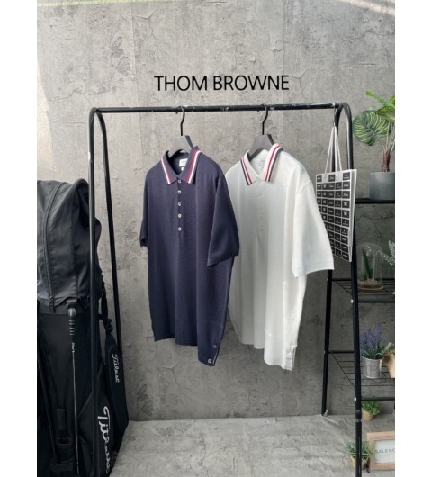 톰브라운 삼색카라 니트 (2color)