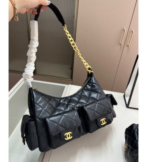 샤넬 25c 크루즈 멀티포켓 호보백 맥시 제니백