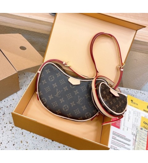 루이비통 크로와상 숄더백