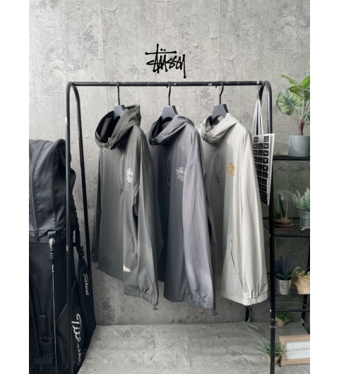 *기획특가* 스투시 자수 후드 바람막이2 (3color)