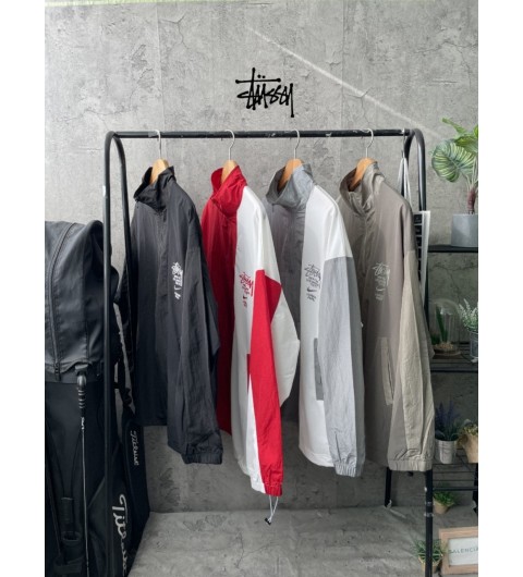 *기획특가* 스투시 자자수 배색 바람막이3 (4color)