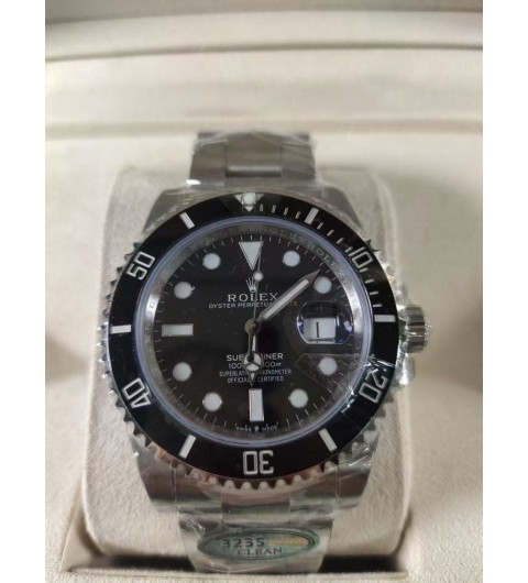 롤렉스 서브마리너 41mm 검판 블랙 - 클린공장