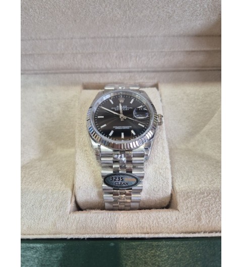 롤렉스 데이트저스트 36mm 블랙 쥬빌리 - 클린공장