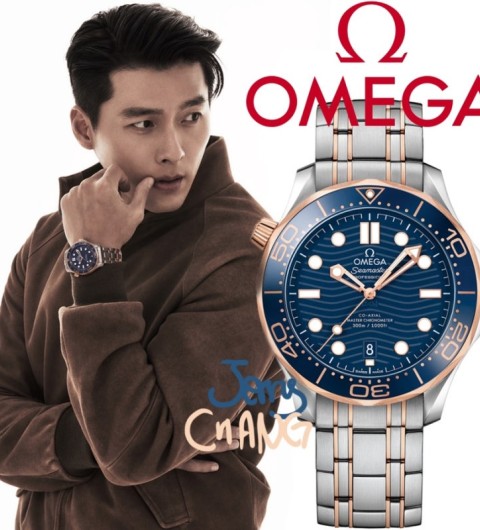 오메가씨마스터 코엑시얼 마스터 콤비  크로노미터 현빈시계 (국내공장 AS가능)