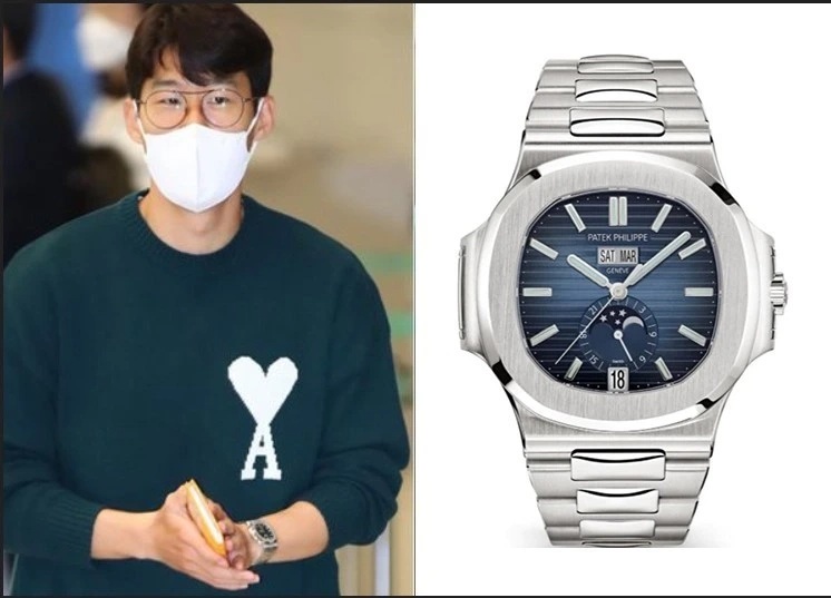 파텍필립 손흥민 블루판  노틸러스 5726/1A  (국내공장 AS가능)