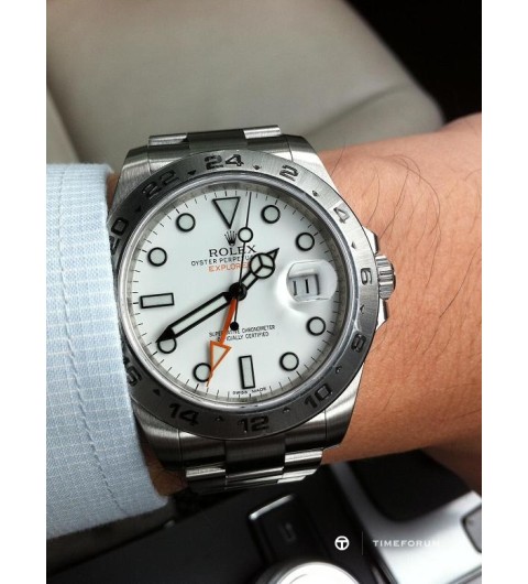 롤렉스 익스플로러 2 42mm 226570 화이트 오이스터 (국내공장 AS가능)