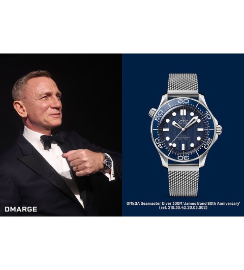 오메가 코액시얼 마스터 다이버300M 제임스본드 60주년 에디션 (국내공장 AS가능)