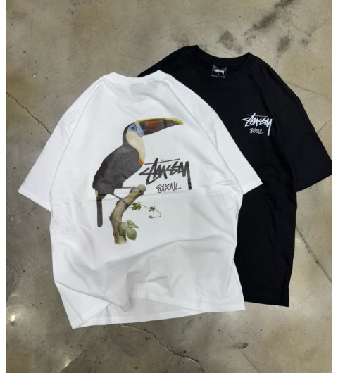 스투시 앵무세 반팔 (2color)