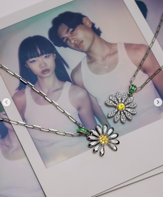 피스마이너스원 x 제이콥앤코 데이지 펜던트 목걸이 - 2 Type