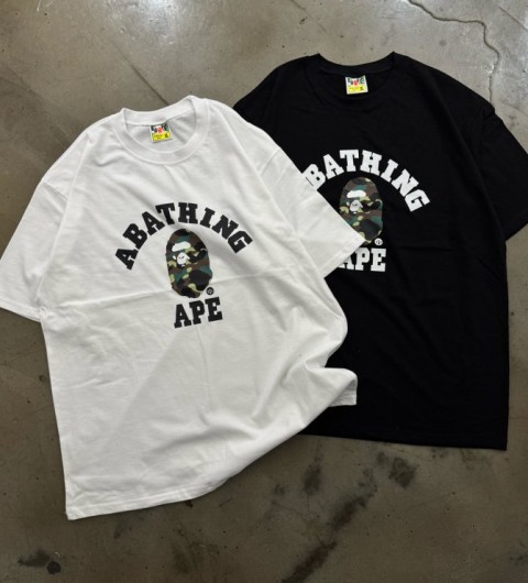 베이프 밀리터리 반팔 (2color)