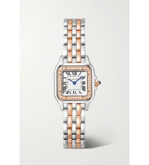 까르띠에 팬더 드 까르띠에 워치 로즈골드 콤비 다이아 (국내공장 AS가능)