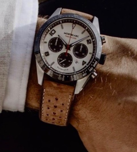 몽블랑 타임워커 매뉴팩처 크로노그래프 (국내공장 AS가능)