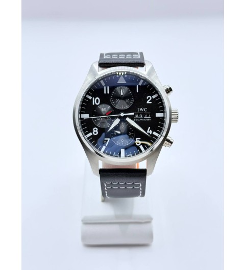 IWC 샤프하우젠 파일럿 워치 크로노그래프 (국내공장 AS가능)