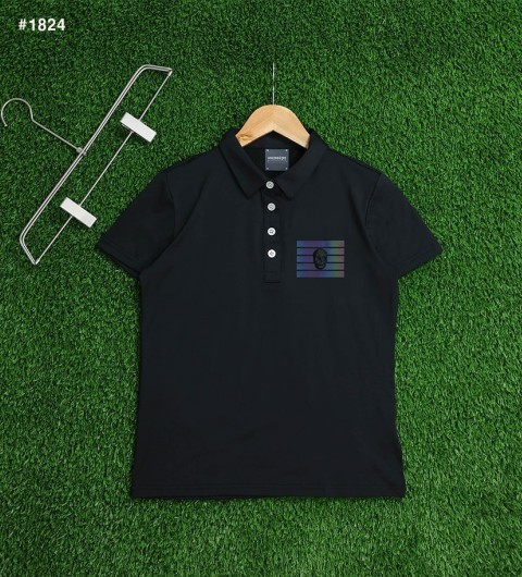 어메이징크리 백 로고 카라 반팔티 - 2 Color